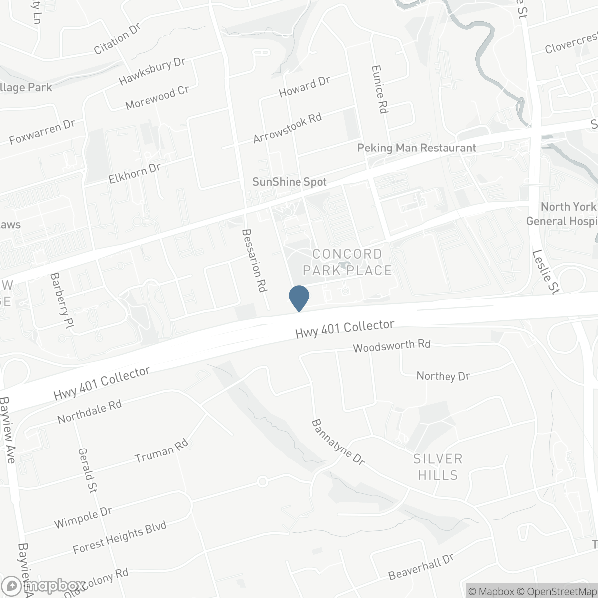 1803 - 25 MCMAHON DRIVE, Toronto, Ontario M2K 0J1